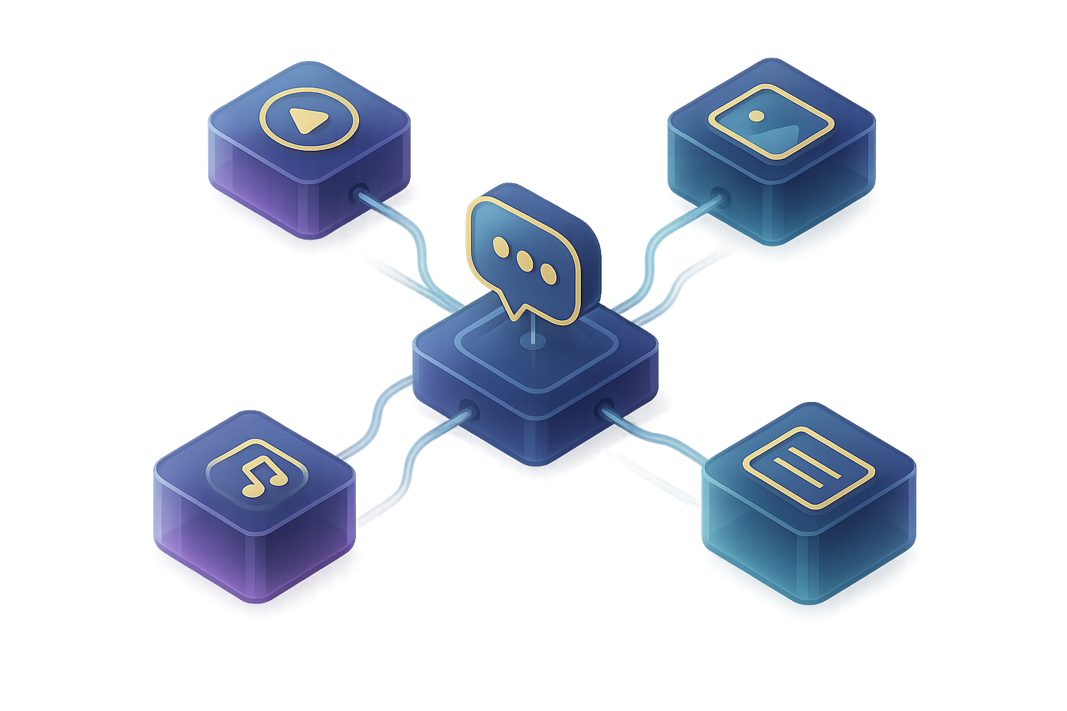 Flexible Multi-Modal Generation Models