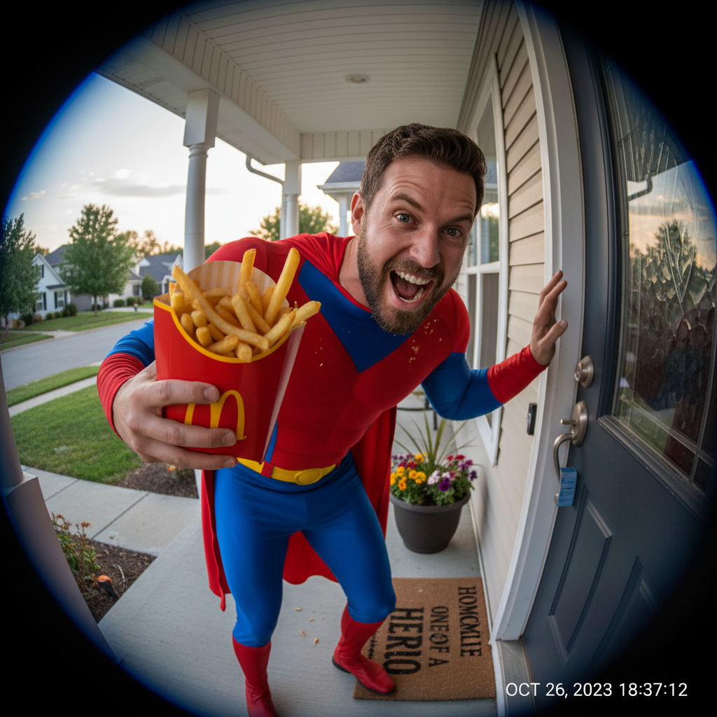 AI Doorbell Camera Video