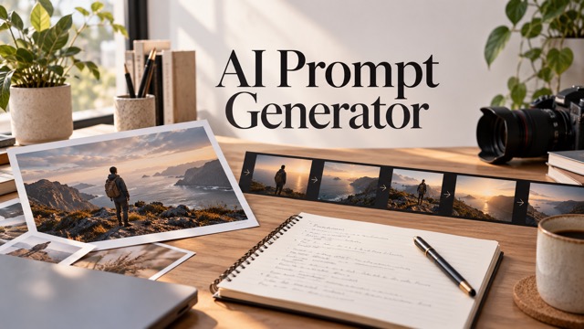 AI Prompt Generator for Image, Video & Text