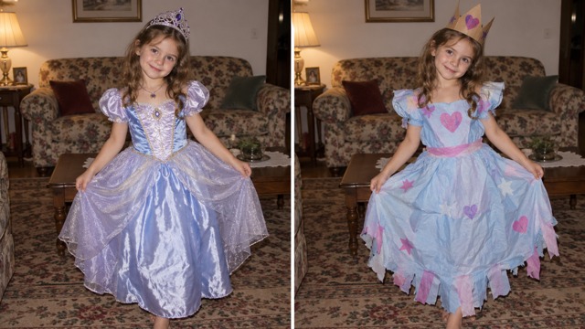 AI Halloween Costume Editing