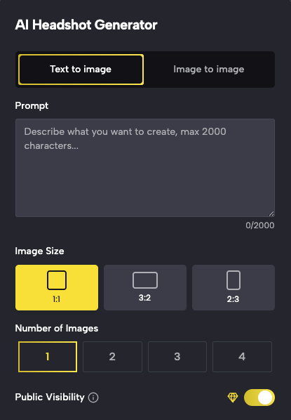 SuperMaker's Free AI Headshot Generator: Web & Mobile Access