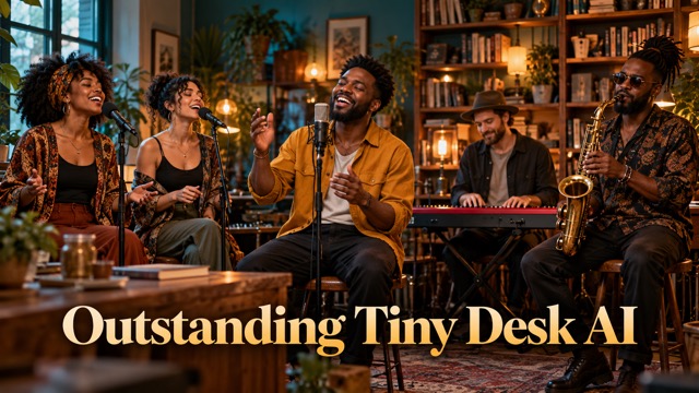 Outstanding Tiny Desk AI Video Generator