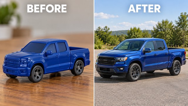 Reimagine Plastic And Diecast Materials