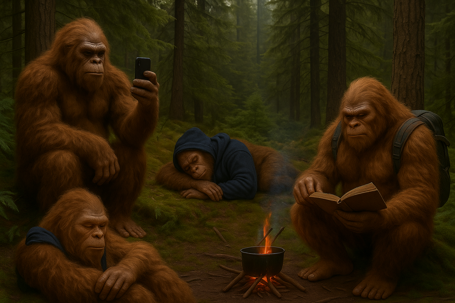 How to Make Viral Bigfoot Video with SuperMaker AI?