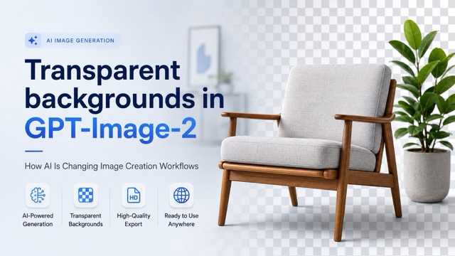 Transparent Backgrounds in GPT-Image-2: How to Create Transparent AI Images