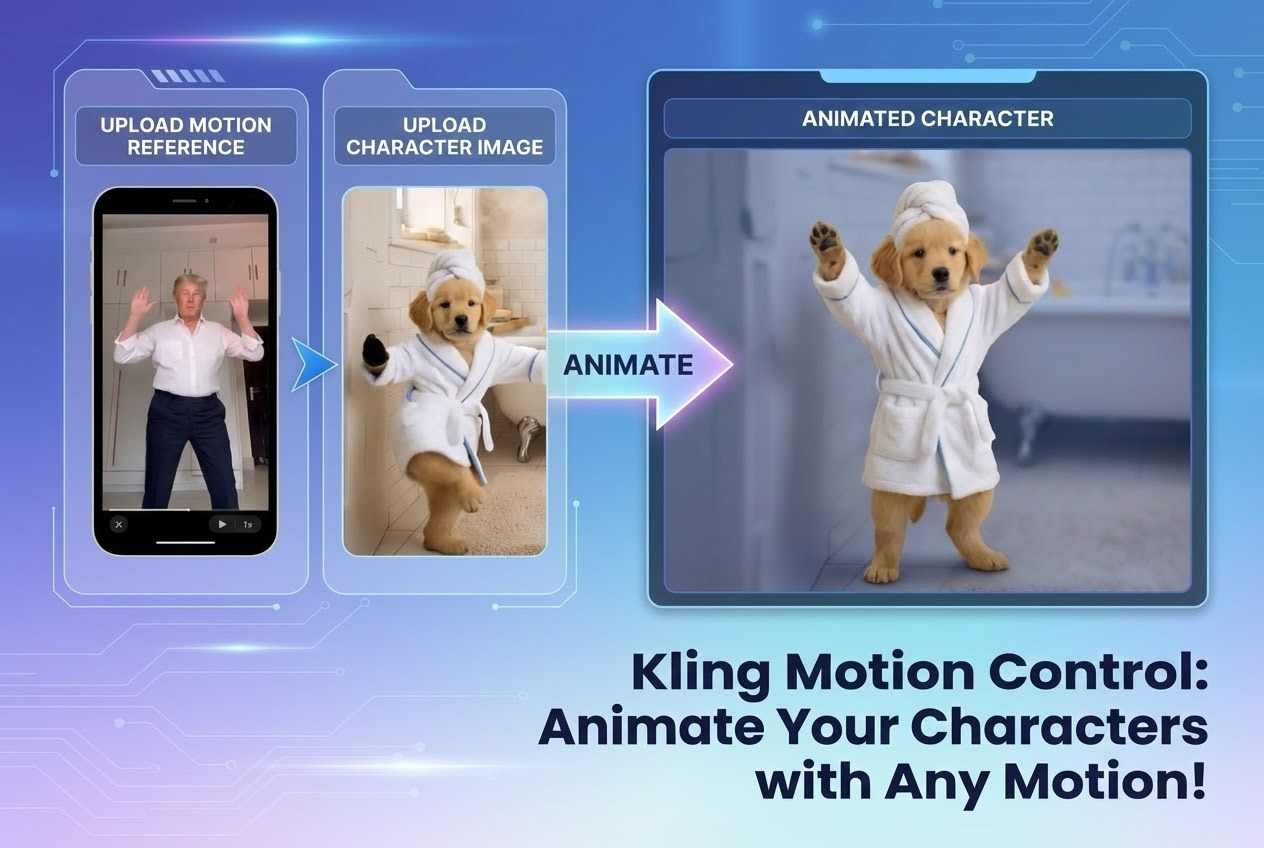 What is Kling Motion Control? How to Use Motion Control AI Free Online?