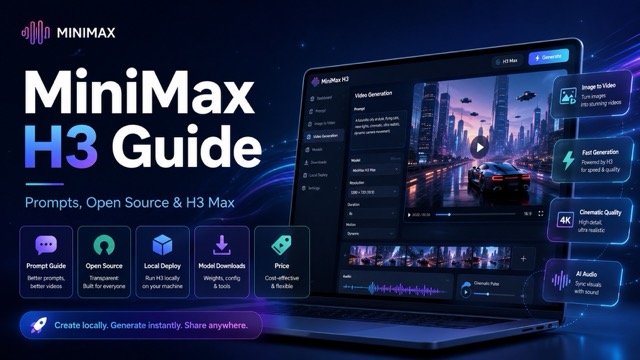 MiniMax H3 Guide: Prompts, Parameters, Open Source, Deployment and H3 Max