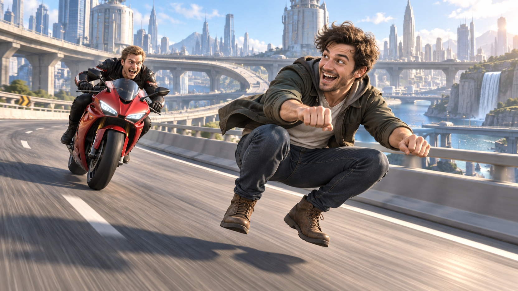How to Make a Crazy Frog AI Video With Two Photos