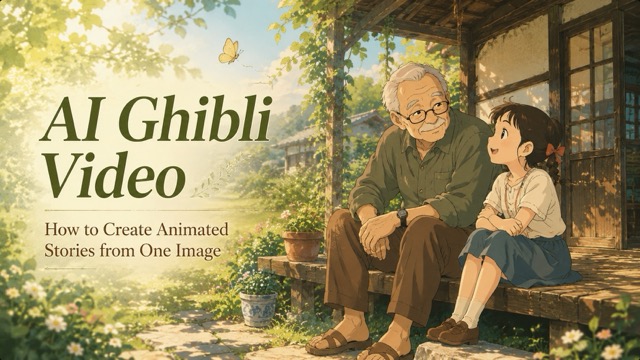 How to Create an AI Ghibli Video from Image