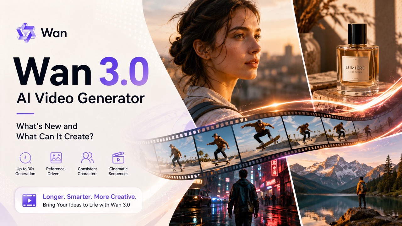 Wan 3.0 AI Video Generator: What’s New and What Can It Create?